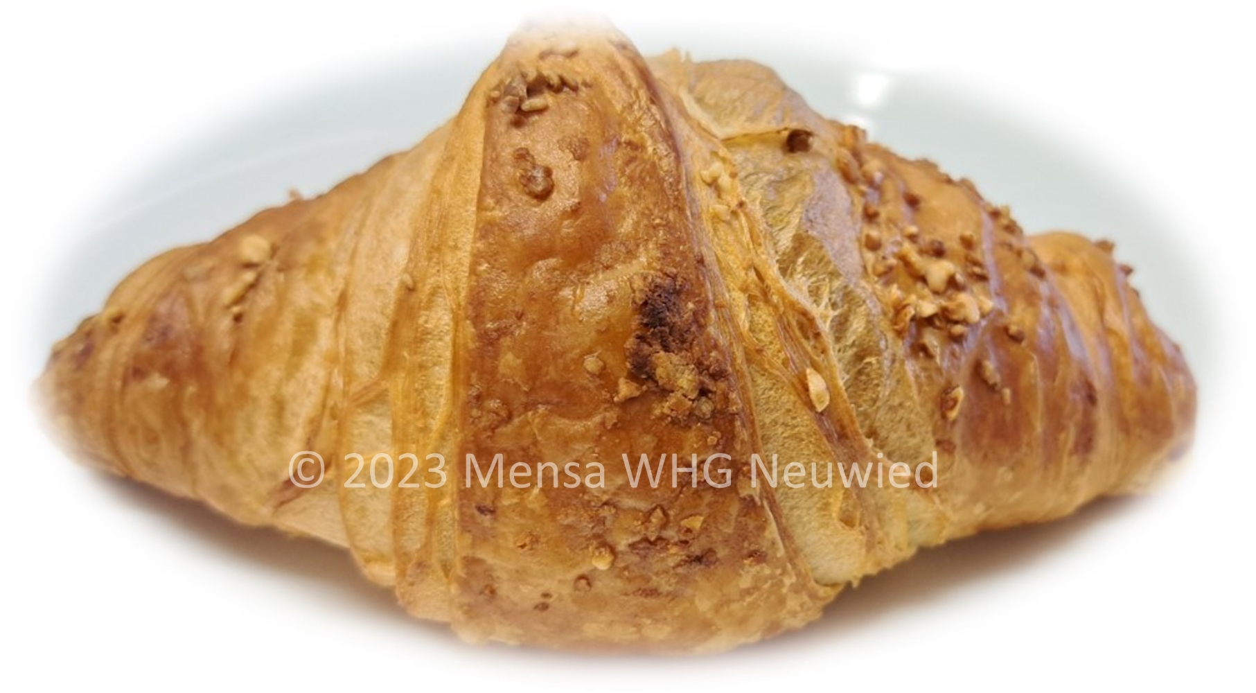 Buttercroissant mit Nuss-Nougat